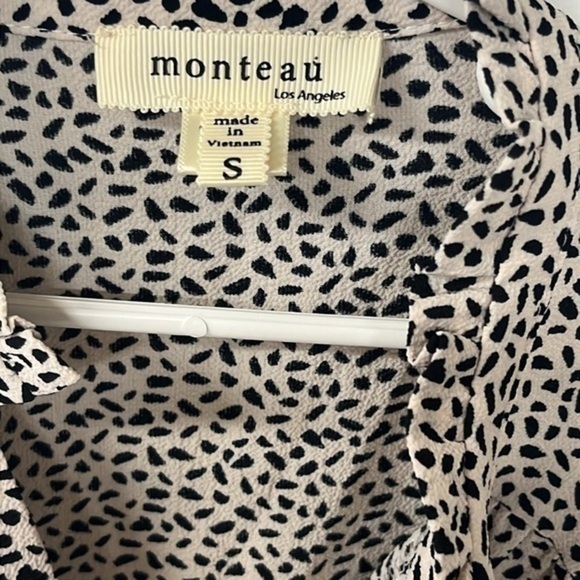 Monteau Los Angeles size small blouse‎ - Picture 4 of 5